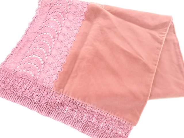 JAPANESE KIMONO / VINTAGE SHAWL / VELVET / LACE / FLOWER